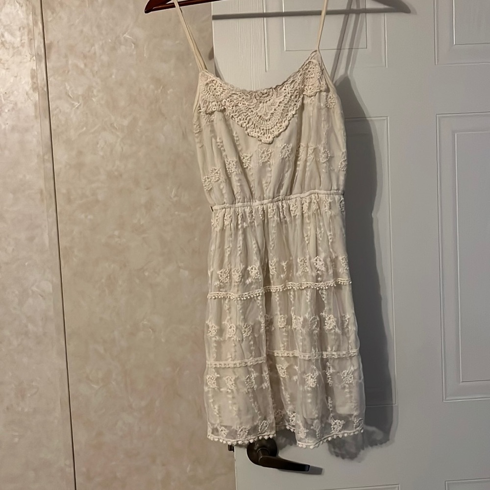 Cream dress